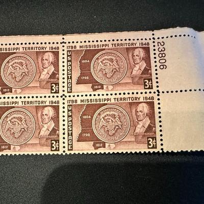 1798 Mississippi Territory Stamps 3 Cents