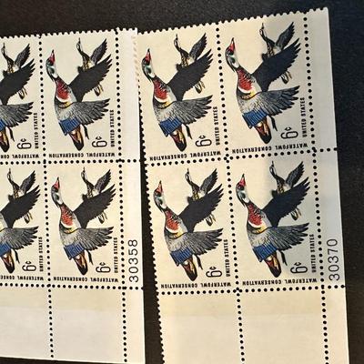1362 Waterfowl Conservation MNH 6c 100 count FV $6.00 Issued in 1968
