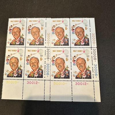 1355a - 6c Walt Disney Stamp