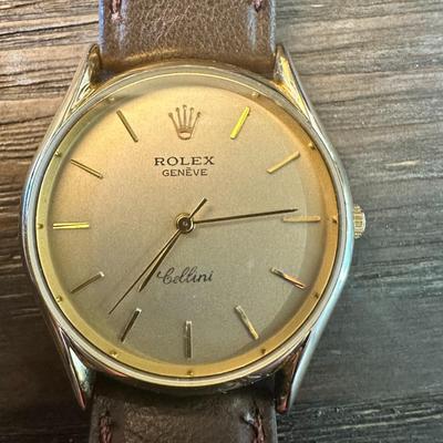 Faux Rolex Cellini Men's Watch