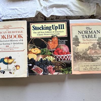 LOT of cooking books