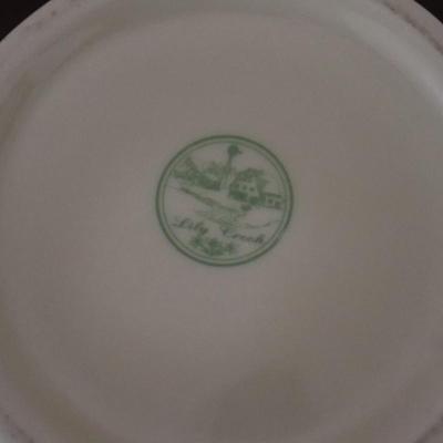 Lilly Creek Martha Vaughn Collection Ceramic Tea Pot Hand Painted 6.50" W/ Lid