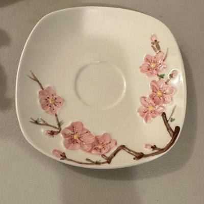 Vintage Metlox Poppy Trail Peach Blossom Set