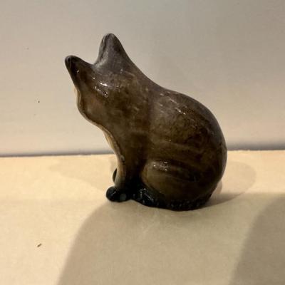 Minature Wade Whimsies Porcelain Figurines - Fox