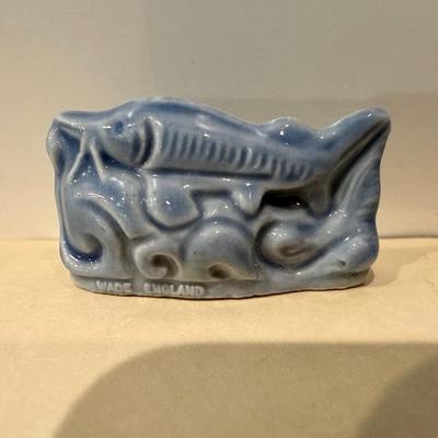 Wade Pottery England Sturgeon Fish Red Rose Tea Endangered N.A. Animals FREE S/H