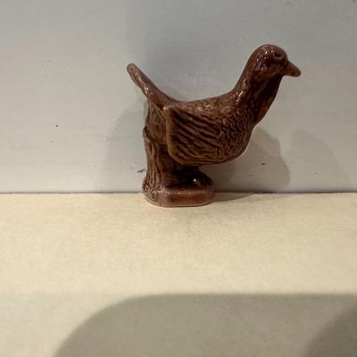Minature Wade Whimsies Porcelain Figurines - turkey