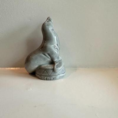 Minature Wade Whimsies Porcelain Figurines - Seal