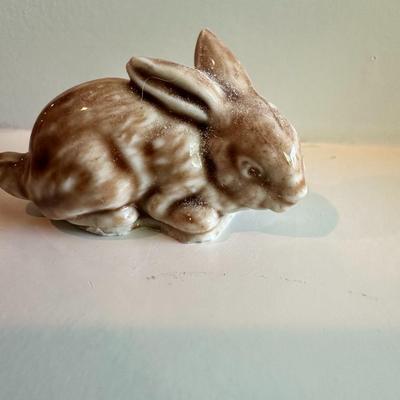 Minature Wade Whimsies Porcelain Figurines - rabbit