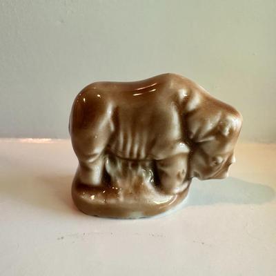 Minature Wade Whimsies Porcelain Figurines - Rhino