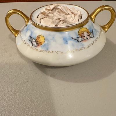 Vintage Trisa Porcelain Tea Sugar
