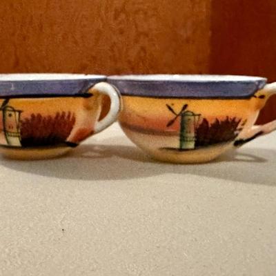Vintage Japanese Hand Painted Miniature Tea Set