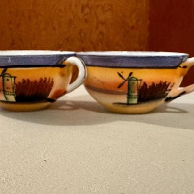 Vintage Japanese Hand Painted Miniature Tea Set