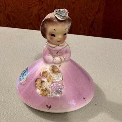 JOSEF ORIGINALS February Ceramic Doll Figurine,
