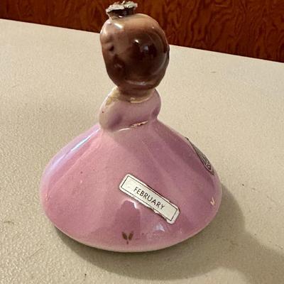 JOSEF ORIGINALS February Ceramic Doll Figurine,