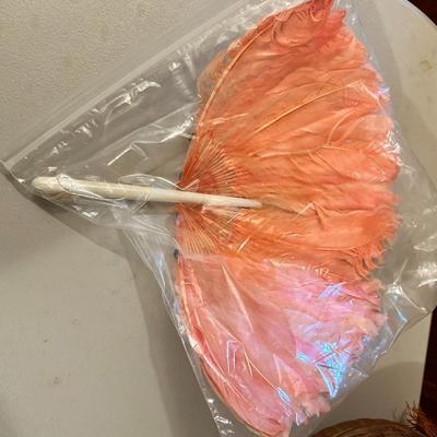 Vintage Light pink peach palm leaf dried palms leaves fan spear florist craft supplies everlasting boho beach home wedding décor...