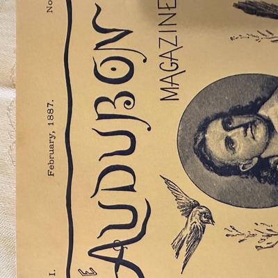 The Audubon Magazine (Premier Issue February, 1887, Facsimile)