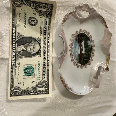 Vintage Wheelock Dish Made in Autria