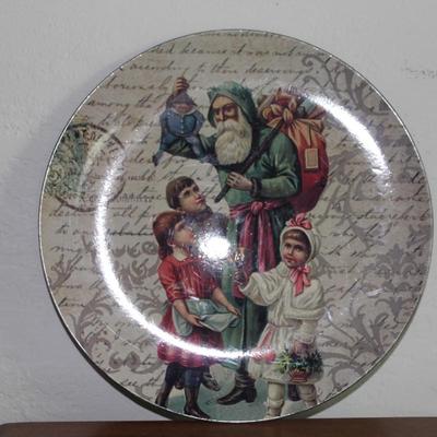 Vintage Christmas Plate