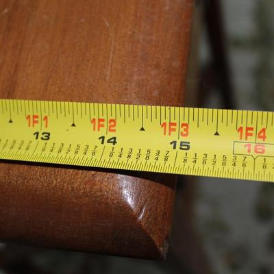 Vintage Antique Wood Stand Tapered Legs Dovetailed Drawer Peg Construction
