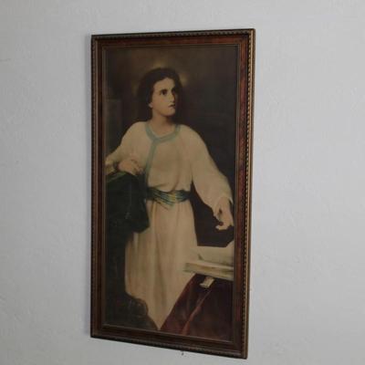 Framed Jesus Print