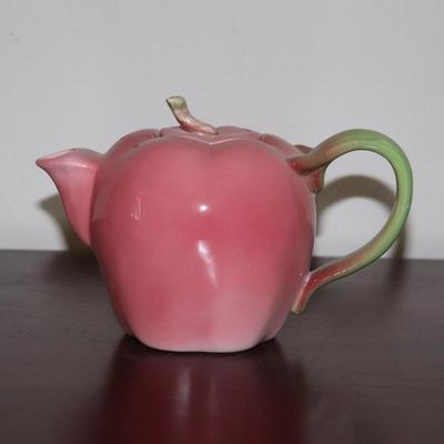Vintage Apple-Shaped Pitcher/Jug For Milk Juice Cider Made in Japan