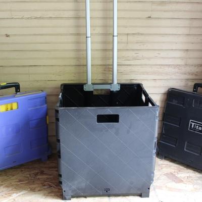 Lot of utility carts
