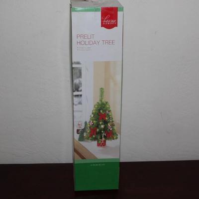 Prelit Holiday Tree