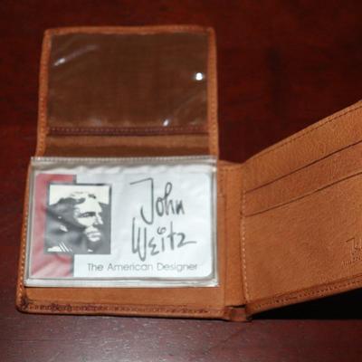 John Weitz Leather Wallet