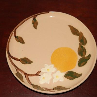 California Ceramics Orchard Dinnerware Orange Blossom Bread & Butter Plate