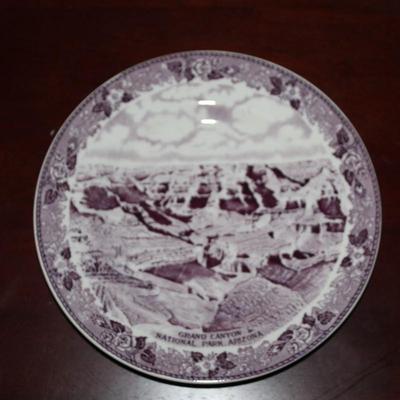 Picture plate of the grand canyon