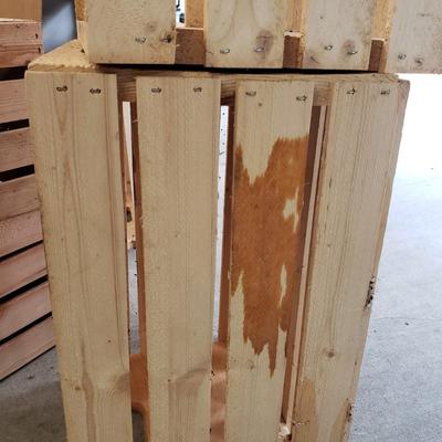 Six Wooden Crates (G-KD)