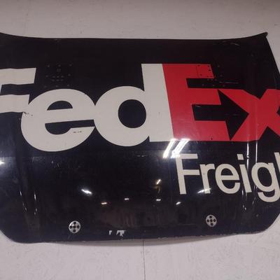 Original NASCAR Hood FedEX Advertising Sponsorship
