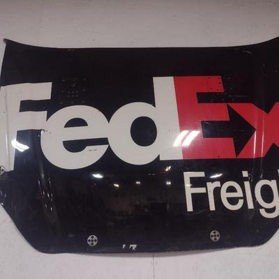 Original NASCAR Hood FedEX Advertising Sponsorship