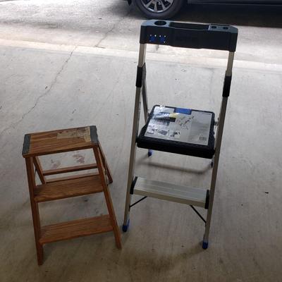 Wood and Kobalt Step Ladders (G-KD)