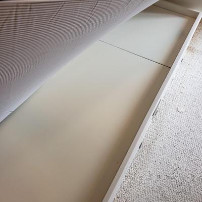Twin Bed Frame and Storage Cube (BD-KD)
