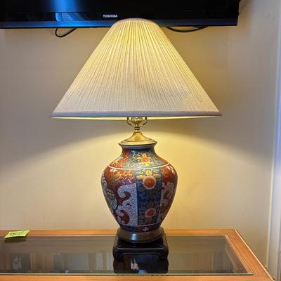 Imari Porcelain Single Lamp