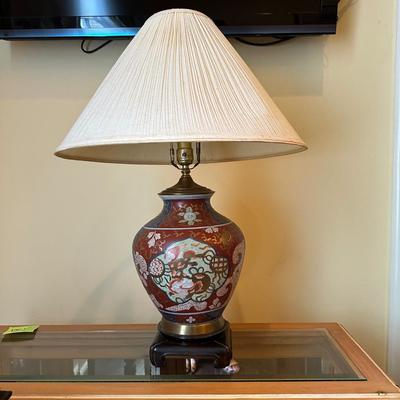 Imari Porcelain Single Lamp