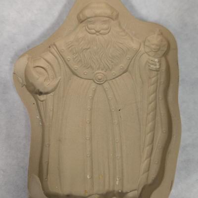 Brown Bag Cookie Art Pig & Santa