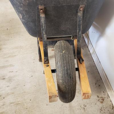 Plastic Drum Wheelbarrow (G-KD)