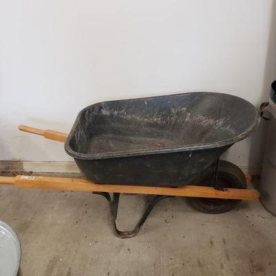 Plastic Drum Wheelbarrow (G-KD)