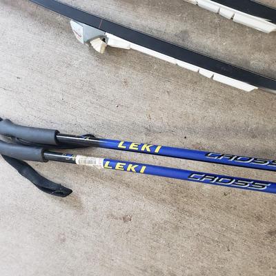 Rossignol Cross Country Skis, Leki poles and Salomon Boots (G-KD)