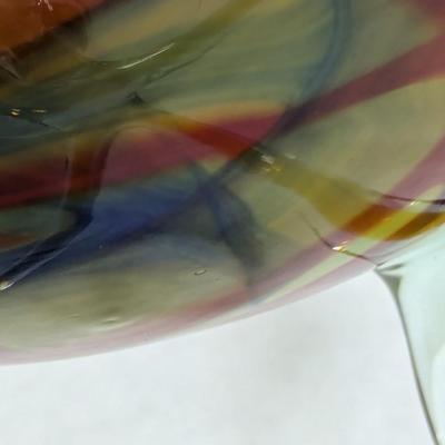 Vintage Jozefina Krosno Glass Bowl