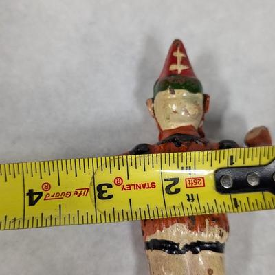 Hand Painted Cast Iron Circus Clown