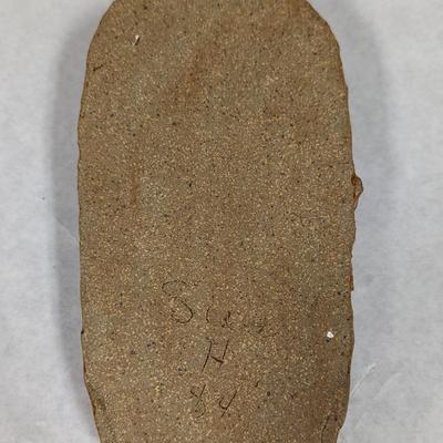 Signed Pottery Wall Pocket