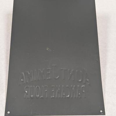 Aunt Jemima Pancake Flour Metal Sign