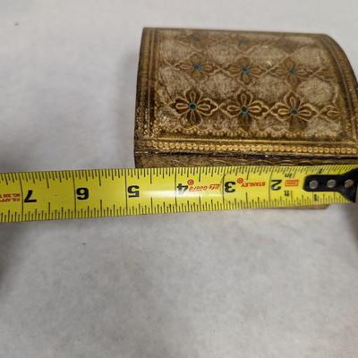 Vintage Hand Painted Jewelry Boxes Made In Italy
