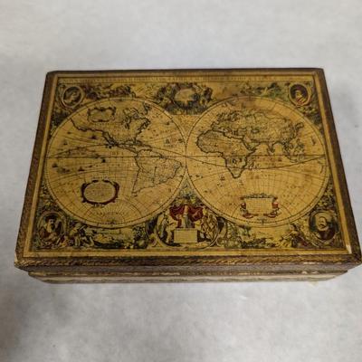 Vintage Hand Painted Jewelry Boxes Made In Italy