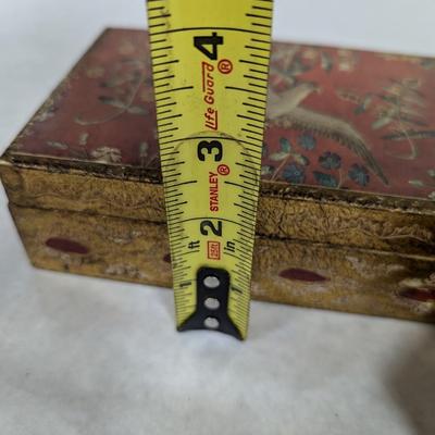 Vintage Hand Painted Jewelry Boxes Made In Italy