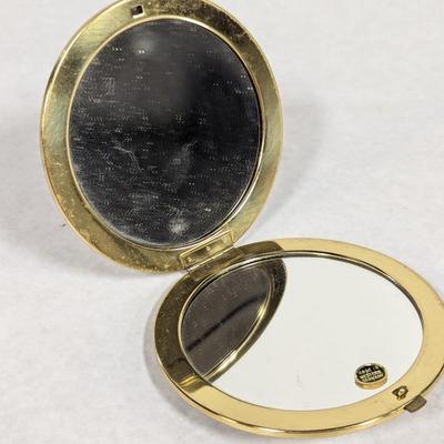 Vintage Made In Germany Compact 2 Sided Mirror