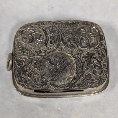 Silver Plated Coin Holder Made In England